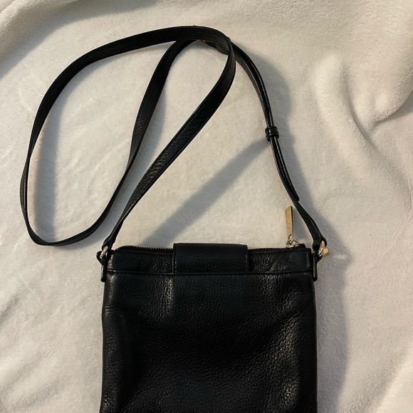 Michael Kors Black leather crossbody like new - Picture 2 of 4